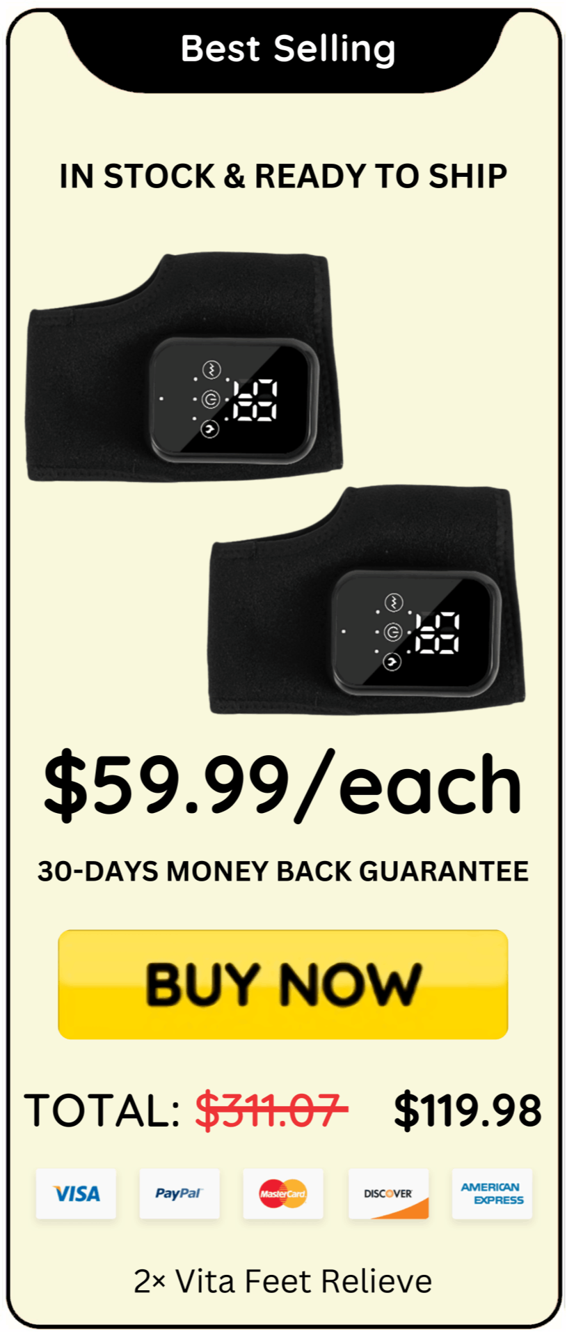 Vita Feet Relieve offer price 